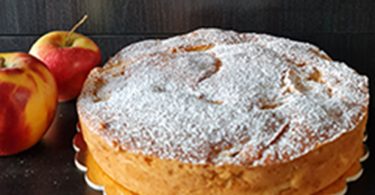 Torta di mele e yogurt