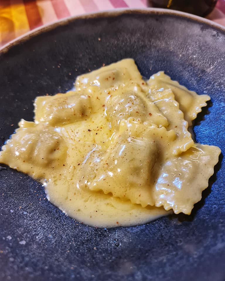 Agnolotto gobbo, Ristorante Consorzio
