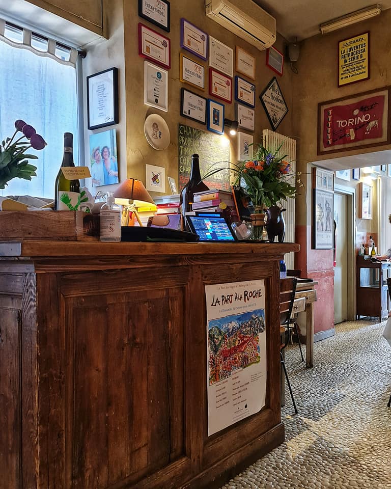 La sala principale del Ristorante Consorzio